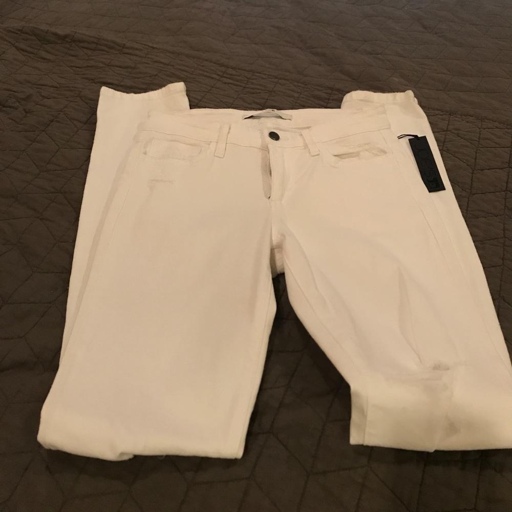 Joe's Jeans Women's Straight Leg in White